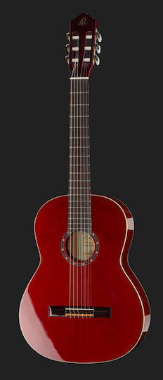 Ortega R121 WR Classical Guitar 4/4 Wine Red