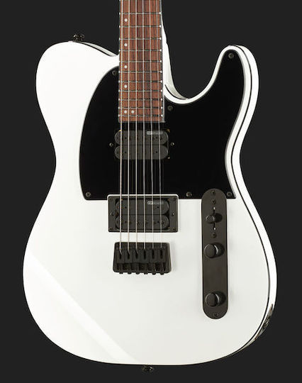 ESP LTD TE-200 Electric Guitar Telecaster with HH Pickup Configuration Snow White
