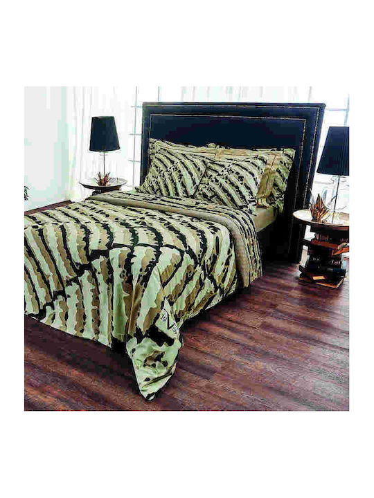 19V69 Set Cearșafuri 250x280cm. Teatro Verde 4buc