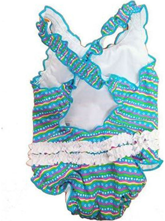 Fashy Little Stars Kids Swimwear Swim Diaper Turquoise