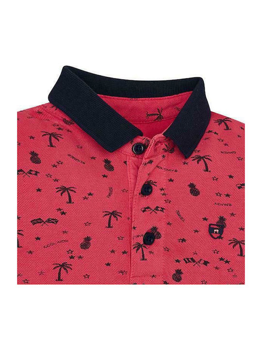 Mayoral Kids Polo Short Sleeve Red