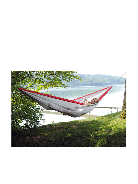 Amazonas Silk Traveller XXL Хамак Парашут King Size Текстил Сив 320x230бр