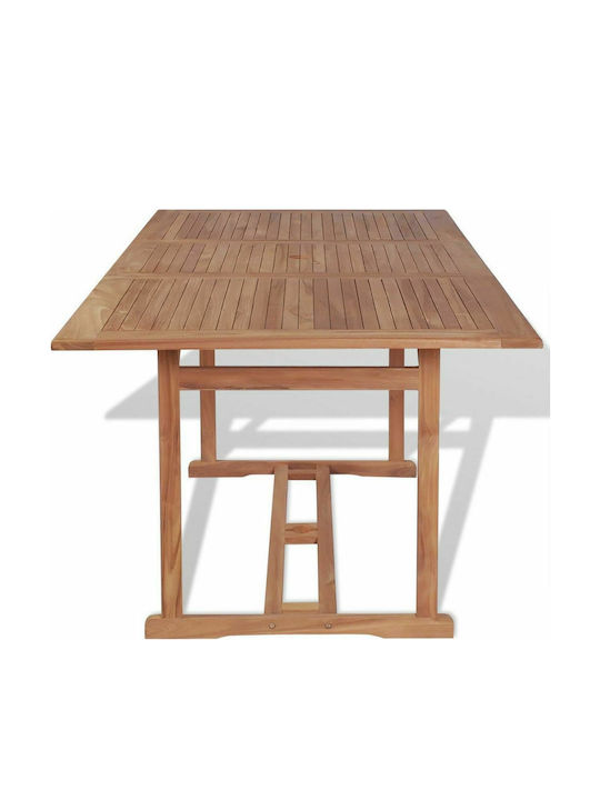 Masă De Exterior Din Teak 180x90x75cm