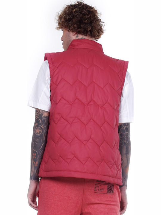 Αμάνικο Μπουφάν Puffer Maroon