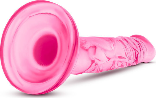 Naturally Yours Mini Realistic Dildo with Suction Cup Pink 15cm