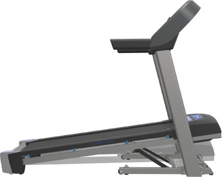 Horizon Fitness T101 2.5hp Electric Foldable Treadmill For User Up To 124kg