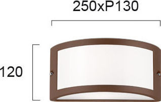 Viokef Limnos Πλαφονιέρα 25x12εκ.