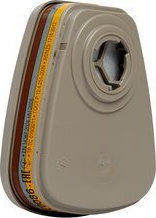 3M Mask Filters 2 Pieces Gases and Vapours ABE1