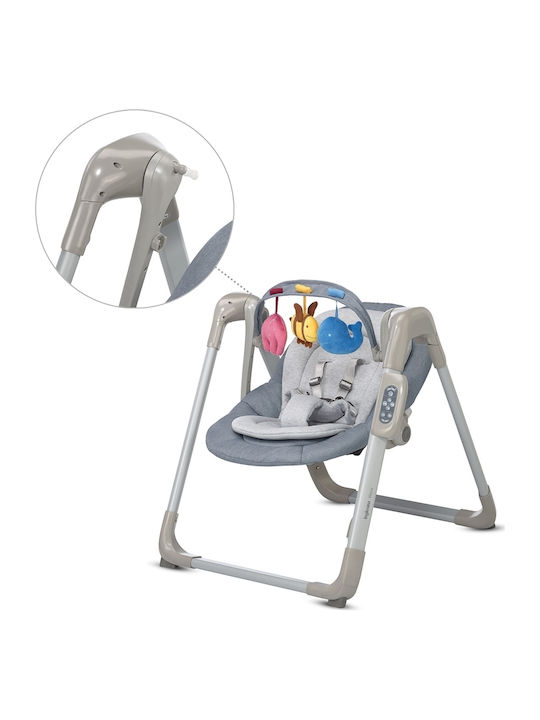 Inglesina Electric Baby Relax Swing Wave with Music Sugar for Child up to 9kg