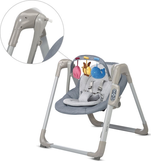 Inglesina Electric Baby Relax Swing Wave with Music Sugar for Child up to 9kg