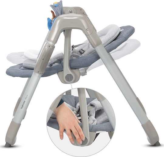 Inglesina Electric Baby Relax Swing Wave with Music Sugar for Child up to 9kg