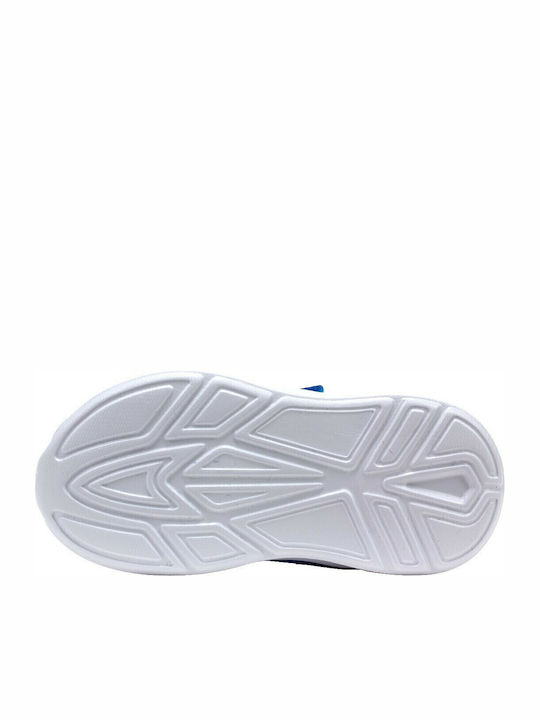 NRGY Comet V PS Kids Sports Shoes Running with Hoop & Loop Closure Blue