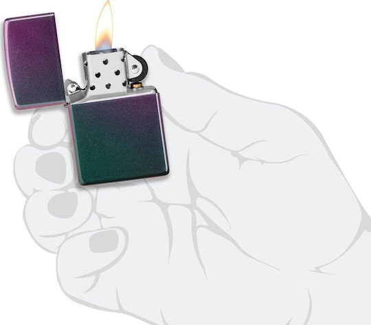 Zippo Classic Αντιανεμικός Αναπτήρας Φλόγας Iridescent