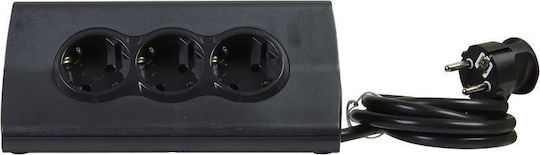 Legrand Power Strip 3 Positions with 2 USB-A and Cable 1.5m