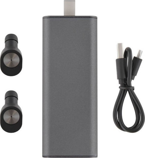 T'nB Mate In-ear Bluetooth Handsfree Căști cu Carcasă de Încărcare Negru