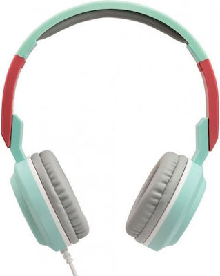 Tribe Vespa Acquamarina Wired On Ear Headphones Turquoise