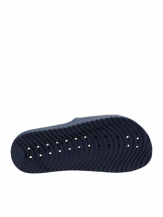 Kids' Slides Navy Blue Kawa Shower