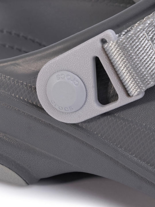 Crocs Classic All Terrain Non-Slip Clogs Gray