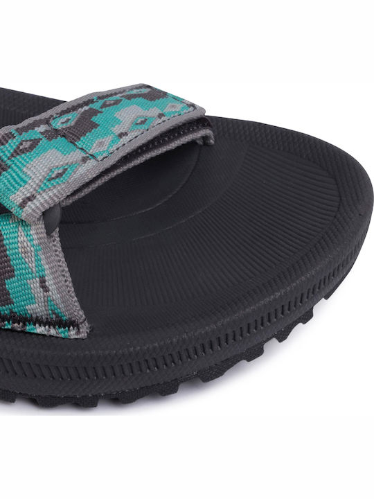 Winsted Women's Flat Sandals Sporty in Turquoise Color