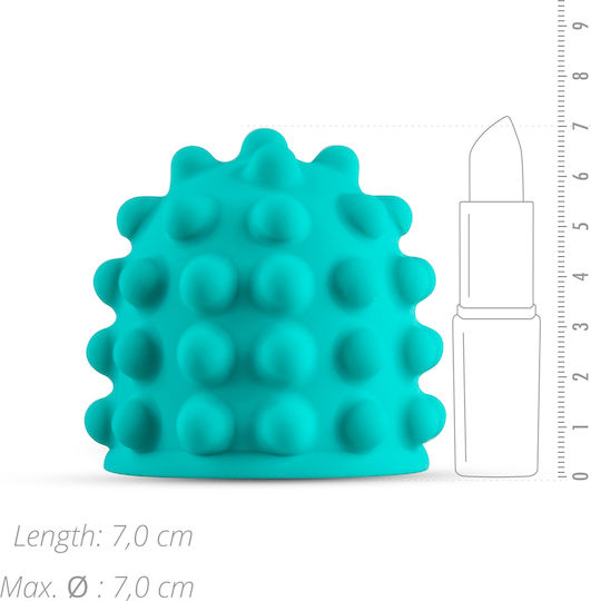 My Magic Wand Nubbed Attachment Aufsatz für Vibrator 7.5cm Turquoise