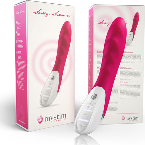 Mystim Sassy Simon Δονητής G-Spot 27cm Naugthy Pink