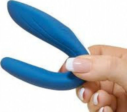Satisfyer Double Whale Δονητής για Ζευγάρια Μπλε