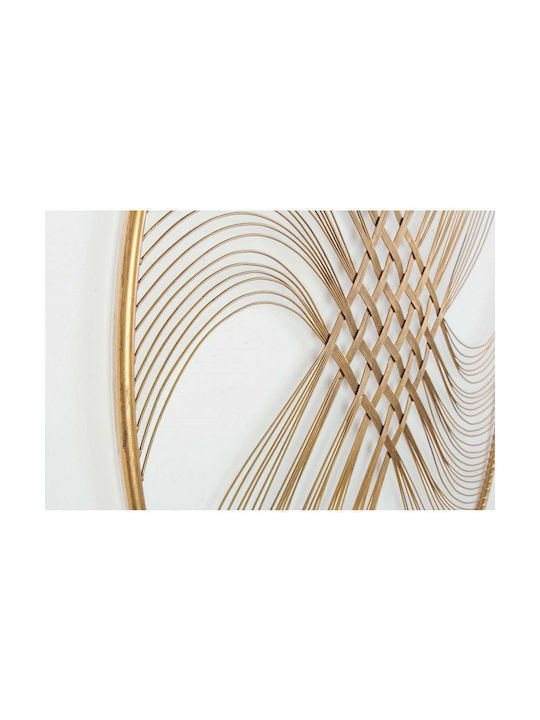 Bizzotto Metallic Wall Ornament Zaira 90x1.8x90cm