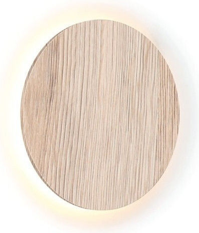 Aca Eclipse Modern Lamp Wall with Integrated LED and Warm White Light Brown 30x3.6cm