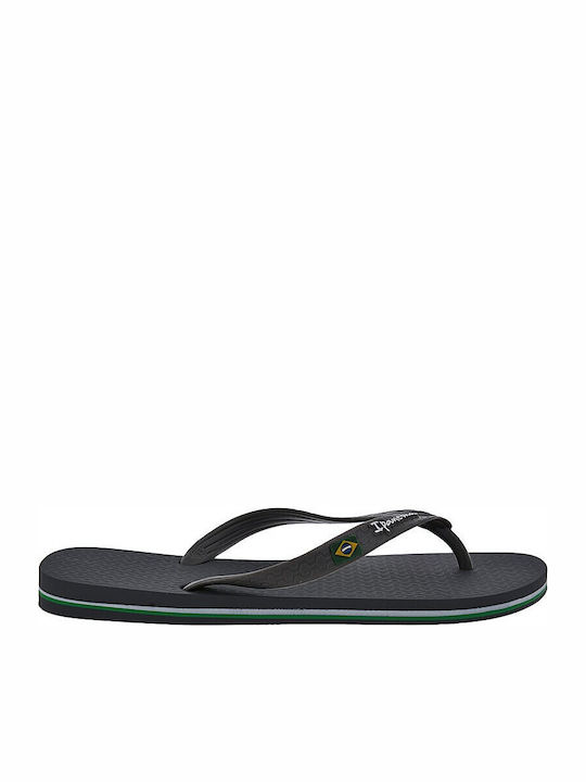 Classic Brazil II Men's Flip Flops Gray