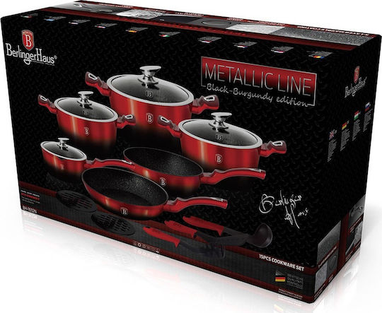 Berlinger Haus Metallic Line Σετ Μαγειρικά Σκεύη 6 τεμαχιών Berlinger Haus Metallic Line Σετ Μαγειρικά Σκεύη 6 τεμαχιών