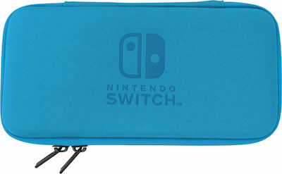 Hori Slim Tough Pouch Fabric Switch Lite Carrying Case Blue