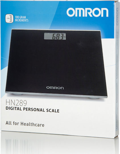 Omron HN-289 Digital Bathroom Scale Black