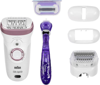 Braun Silk Epil Series 9 Sensosmart Σετ Αποτρίχωσης Epilator για Πρόσωπο, Σώμα & Μπικίνι 9-870