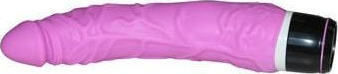 Seven Creations Silicone Classic Vibe Slim Realistic Vibrator 21cm Pink