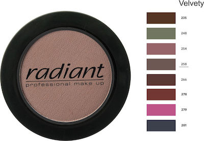 Radiant Professional Color Velvety Eye Shadow in Solid Form 258 4gr