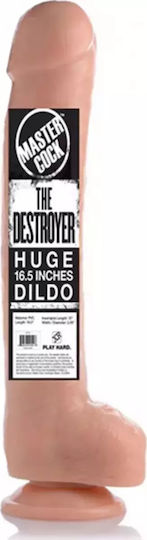 Master Cock The Destroyer Ρεαλιστικό Dildo με Όρχεις και Βεντούζα Flesh 42cm