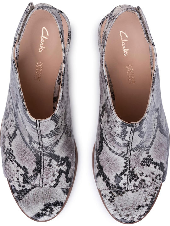 Kaylin85 Sling Leder Sandalen Anatomisch Gray