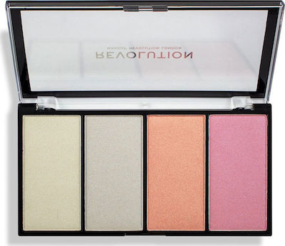 Revolution Beauty Re-loaded Highlighter Palette Lustre Lights 20gr