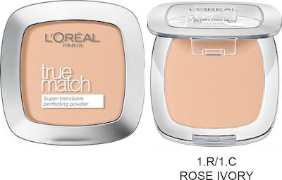 L'Oreal Paris True Match Super Blendable Face Powder R1/C1 Rose Ivory 9gr