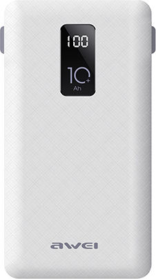 Awei P8K Power Bank 10000mAh mit USB-A Anschluss Weiß