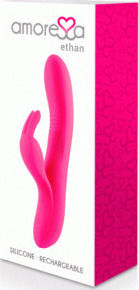 Amoressa Ethan Vibrator Kaninchen 20.5cm Pink