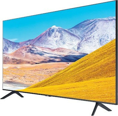 Samsung Smart Τηλεόραση 65" 4K UHD LED UE65TU8072 HDR (2020) UE65TU8072UXXH