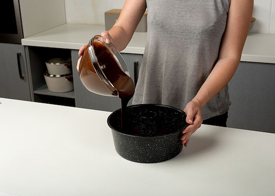 Nava Marble Aluminum Cake Baking Pan Nature Black 26x26x9.5cm