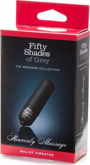 Fifty Shades of Grey Heavenly Massage Вибратор Bullet 6.5см Черно