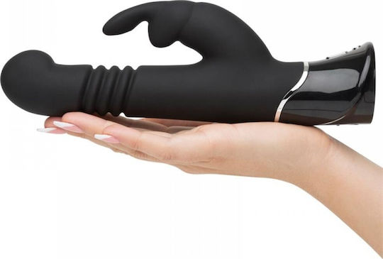 Fifty Shades of Grey Greedy Girl Thrusting Vibrator Rabbit 23cm Black