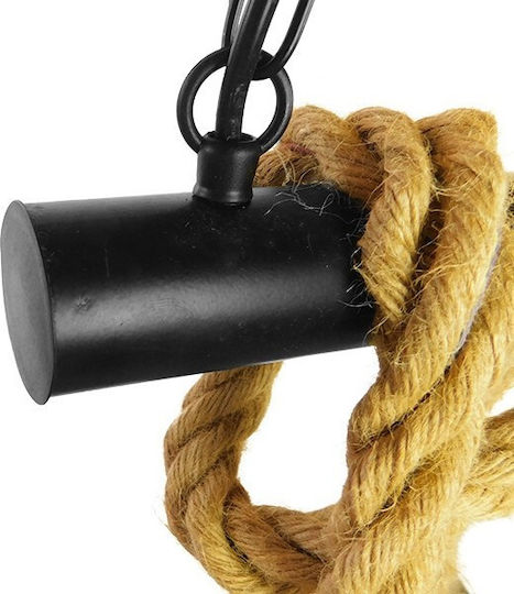 GloboStar Ferule Κρεμαστό Φωτιστικό Μπεζ 150x62.5εκ.