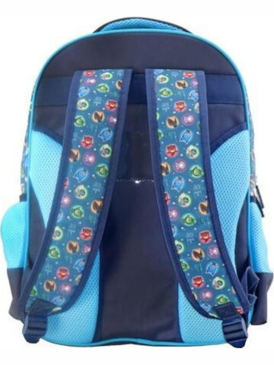 Diakakis PJ Masks Schulranzen Rucksack Grundschule, Grundschule in Blau Farbe 25Es