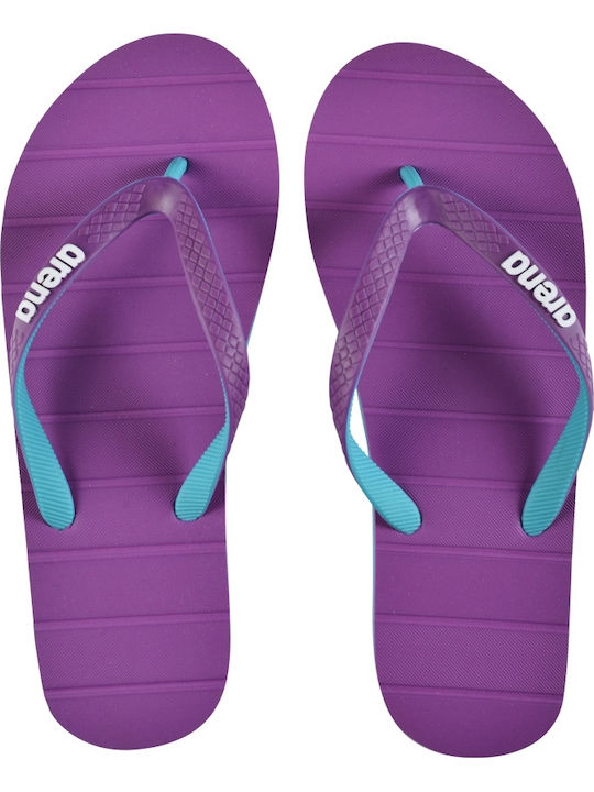 Eddy Frauen Flip Flops in Lila Farbe