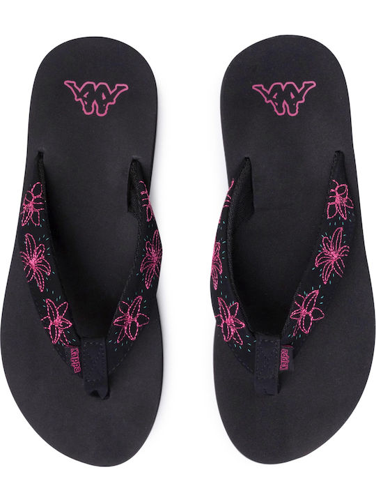 Lagoon Frauen Flip Flops in Schwarz Farbe