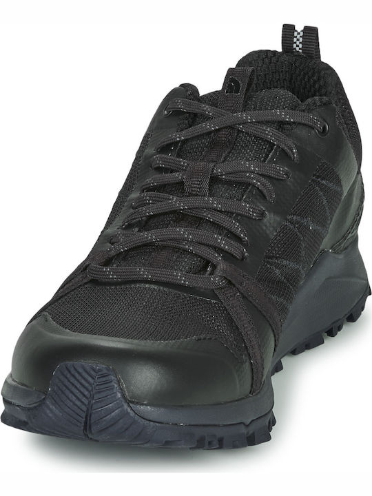 The North Face Litewave Fastpack II Frauen Wanderschuhe Wasserdicht mit Gore-Tex-Membran Schwarze